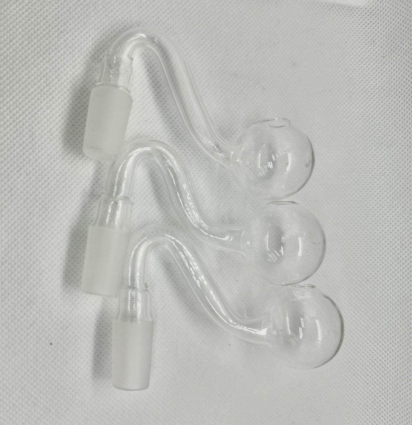 14 mm Bent Neck Glass Oil Burner Attachment 14mm Glass Piece for Oil burner.