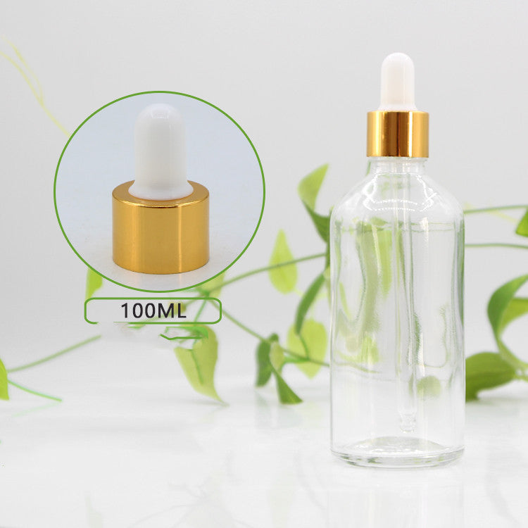 Transparent glass bottle dropper essential oil bottle