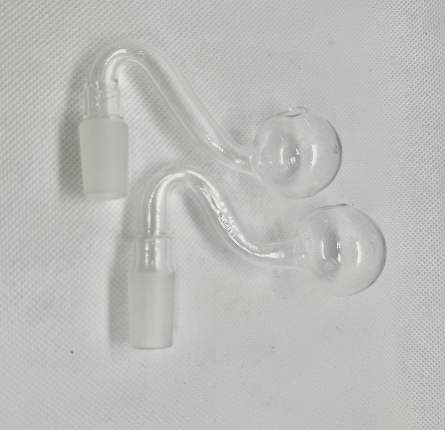 14 mm Bent Neck Glass Oil Burner Attachment 14mm Glass Piece for Oil burner.