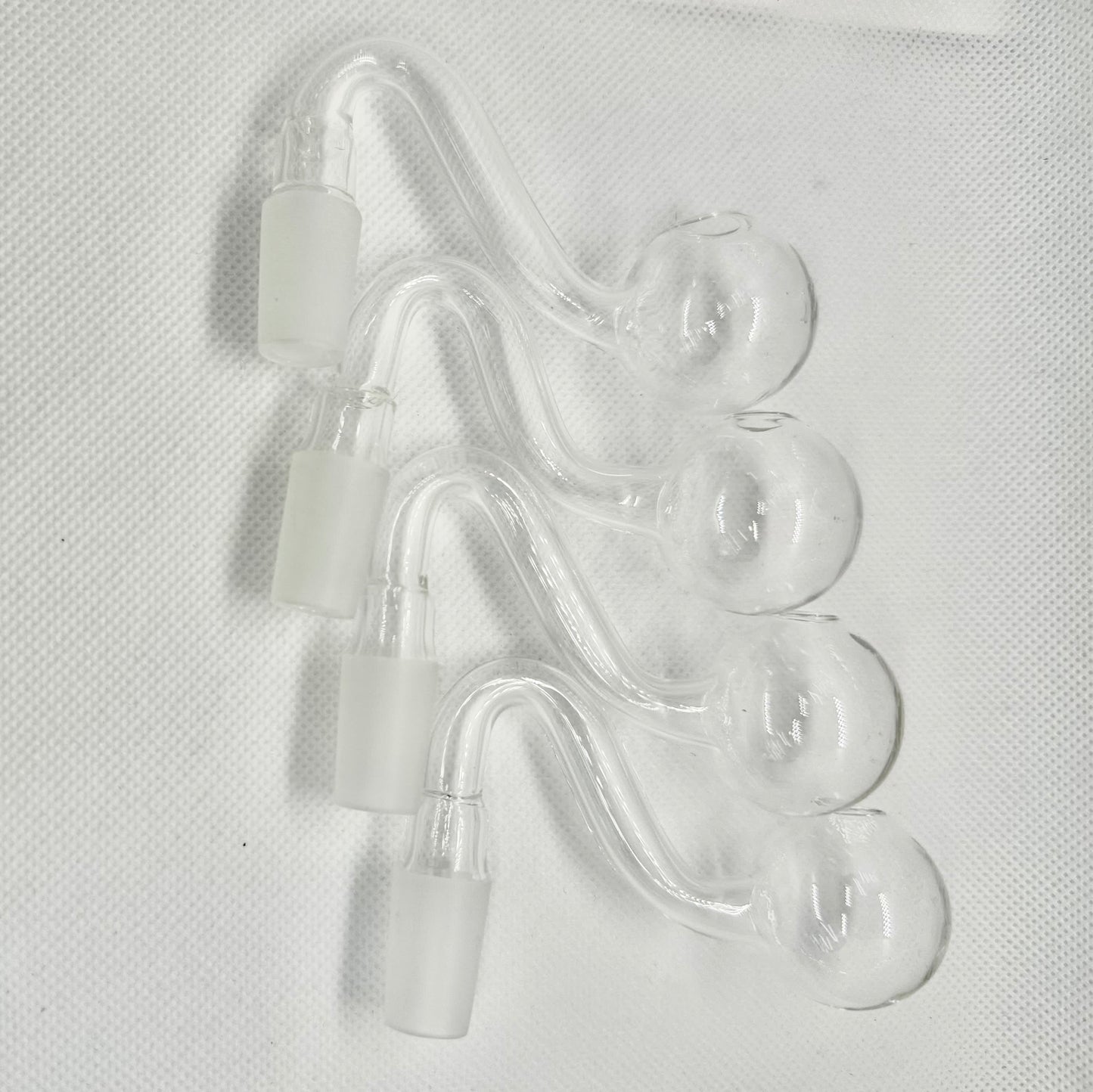 14 mm Bent Neck Glass Oil Burner Attachment 14mm Glass Piece for Oil burner.