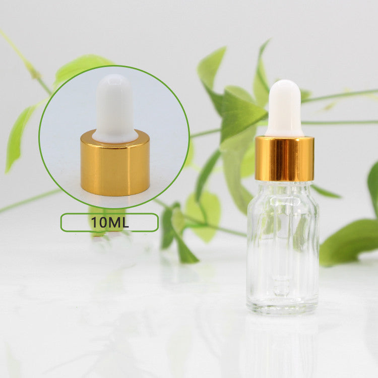 Transparent glass bottle dropper essential oil bottle