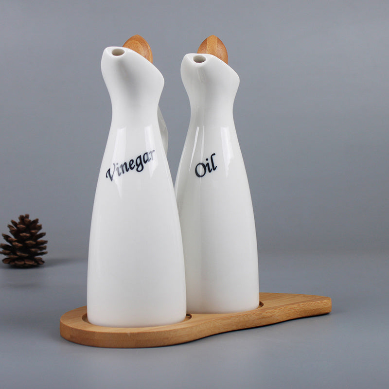 Soy Sauce Bottle, Vinegar Bottle And Oil Bottle Set Combination