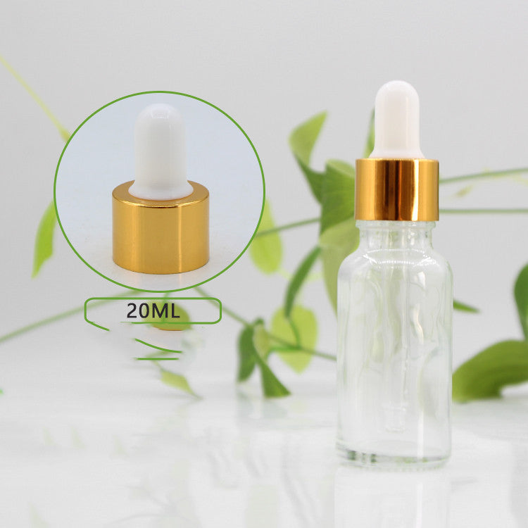 Transparent glass bottle dropper essential oil bottle