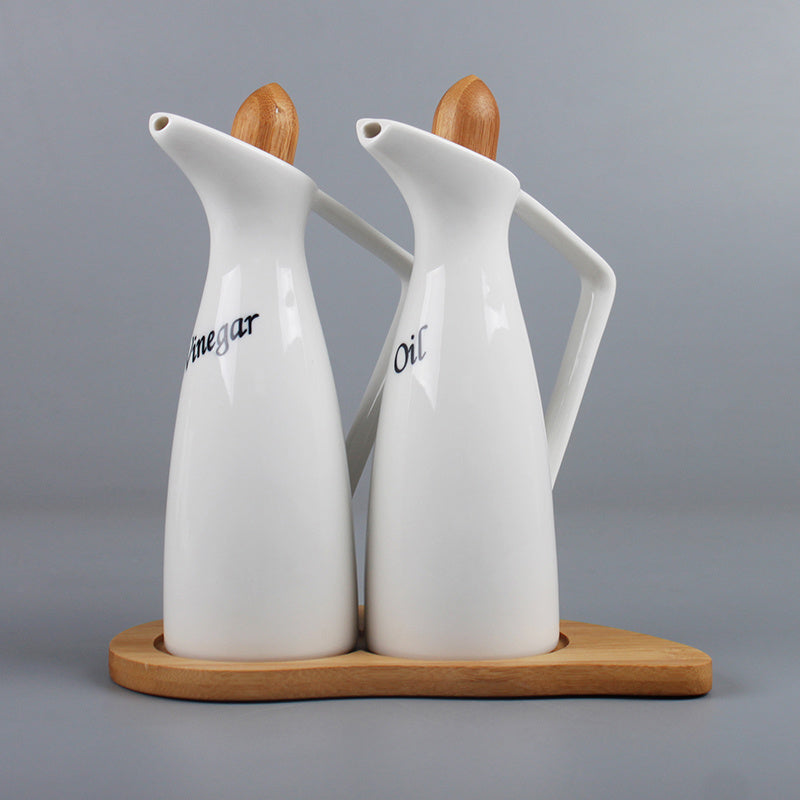 Soy Sauce Bottle, Vinegar Bottle And Oil Bottle Set Combination