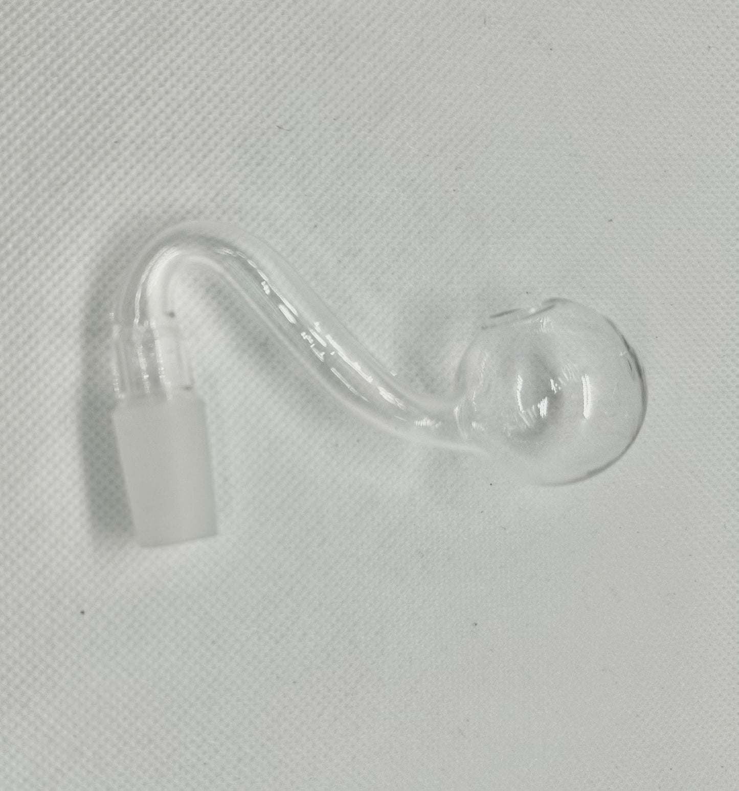 14 mm Bent Neck Glass Oil Burner Attachment 14mm Glass Piece for Oil burner.